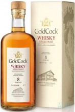 GOLD COCK 8y whisky 49,2%